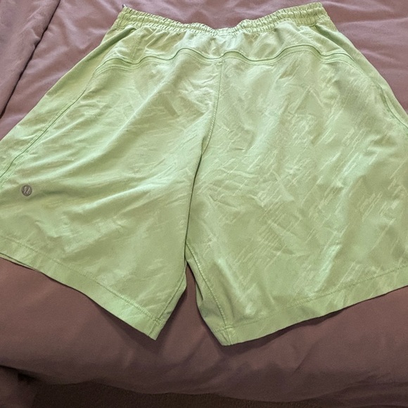 Rare Lululemon Pace Breaker Liner Less - Light Green Athletic Shorts - Picture 5 of 6